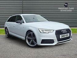 White Used 2018 Audi A4 Black Edition Estate | £17,992 (A bit pricey)