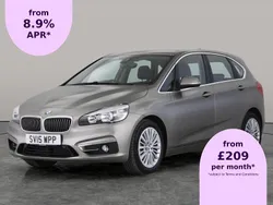 Silver Used 2015 BMW 220 Luxury Line MPV | £12,224 (Fair price)