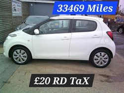 White Used 2014 Citroën C1 Feel Hatchback | £5,495 (Fair price)