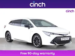 White Used 2020 Toyota Corolla Sport Estate | £17,599 (Fair price)