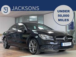 Black Used 2017 Mercedes CLA180 Sedan | £12,780 (Fair price)