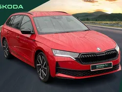 Red Used 2025 Skoda Octavia SportLine Estate | £29,095