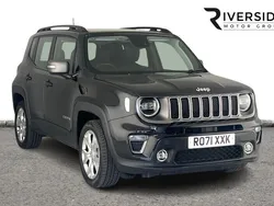 Black Used 2021 Jeep Renegade Limited SUV | £18,490 (Fair price)