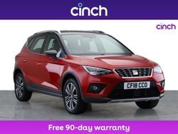 Red Used 2018 Seat Arona XCELLENCE SUV | £11,349 (Fair price)