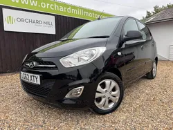Black Used 2012 Hyundai i10 Active Hatchback | £3,695 (Fair price)