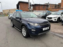 Blue Used 2017 Land Rover Discovery Sport SE SUV | £9,995 (Good price)
