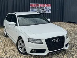 White Used 2023 Audi A4 S-Line Sedan | £6,490