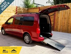 Red Used 2019 VW Caddy Maxi Life Life MPV | £17,902 (Fair price)