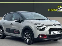 Beige Used 2022 Citroën C3 PureTech Hatchback | £11,500 (Fair price)