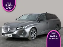 Grey Used 2022 Peugeot 308 Allure Premium Estate | £17,626 (Fair price)