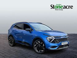 Blue Used 2022 Kia Sportage GT-Line SUV | £21,750 (Fair price)