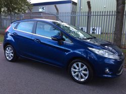 Blue Used 2009 Ford Fiesta Zetec Hatchback | £3,495 (Fair price)