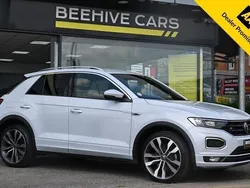 Silver Used 2021 VW T-Roc R-line SUV | £20,750 (Good price)