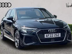 Black Used 2022 Audi A3 S-Line Hatchback | £22,400 (A bit pricey)
