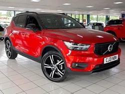 Red Used 2021 Volvo XC40 R-Design SUV | £27,989 (Fair price)
