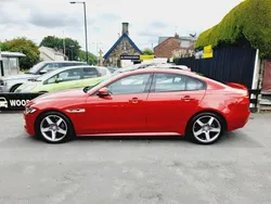 Red Used 2016 Jaguar XE R-Sport Sedan | £10,495 (Fair price)