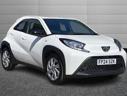 White Used 2024 Toyota Aygo PURE Hatchback | £12,999 (Fair price)
