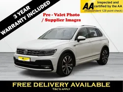White Used 2018 VW Tiguan R-line SUV | £21,095