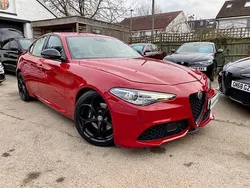 Red Used 2017 Alfa Romeo Giulia Veloce Sedan | £17,995 (Fair price)