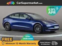 Blue Used 2021 Tesla Model 3 Long Range AWD Sedan | £19,197 (Fair price)