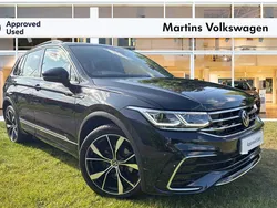 Black Used 2023 VW Tiguan R-line SUV | £29,795 (A bit pricey)
