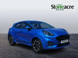 Blue Used 2021 Ford Puma ST-Line X SUV | £14,995 (Fair price)