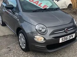 Grey Used 2016 Fiat 500 Pop Hatchback | £4,295 (Fair price)