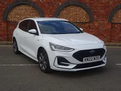 White Used 2022 Ford Focus ST-Line Hatchback | £15,495 (Fair price)