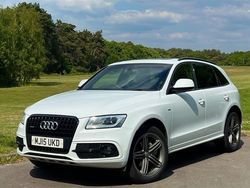 White Used 2015 Audi Q5 S-line plus SUV | £12,985 (Fair price)