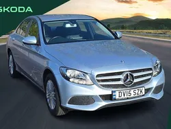 Silver Used 2015 Mercedes C220 Executive Sedan | £10,495 (Super price)