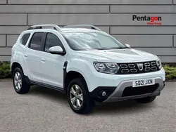 White Used 2021 Dacia Duster Comfort SUV | £10,350 (Good price)