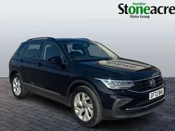 Black Used 2022 VW Tiguan Life SUV | £16,999 (Good price)