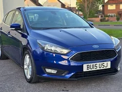 Blue Used 2015 Ford Focus Zetec Hatchback | £4,595 (Good price)