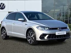 Reflex silver Used 2024 VW Polo R-line Hatchback | £20,992 (Fair price)