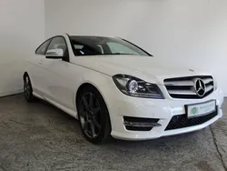 White Used 2015 Mercedes C250 Sport Edition Coupe | £10,495 (Super price)