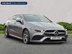 Grey Used 2021 Mercedes CLA200 AMG Line Premium Plus Estate | £22,869 (Fair price)