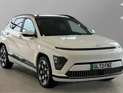 White Used 2023 Hyundai Kona Ultimate SUV | £26,390 (Fair price)