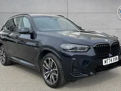 Black Used 2024 BMW X3 M Sport SUV | £43,480 (Expensive)