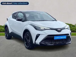 White Used 2022 Toyota C-HR Sport SUV | £22,998 (Fair price)