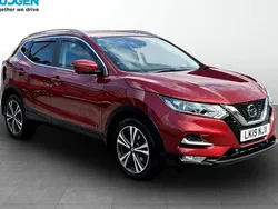 Red Used 2019 Nissan Qashqai N-Connecta SUV | £14,280 (Good price)