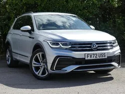 Silver Used 2022 VW Tiguan R-line Edition SUV | £23,878 (Fair price)