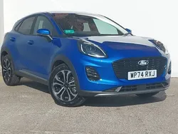 Blue Used 2024 Ford Puma Titanium Hatchback | £20,998 (A bit pricey)