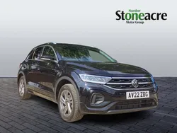 Black Used 2022 VW T-Roc R-line SUV | £23,990 (Good price)