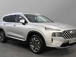 Silver Used 2023 Hyundai Santa Fe Premium SUV | £31,699 (Fair price)