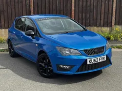 Blue Used 2012 Seat Ibiza FR Hatchback | £6,495 (Fair price)