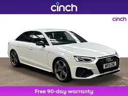 White Used 2021 Audi A4 Black Edition Sedan | £20,989 (A bit pricey)