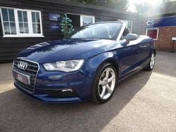 Blue Used 2015 Audi A3 Cabriolet Sport Cabriolet | £8,995 (Fair price)