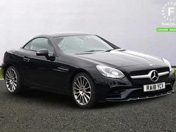 Black Used 2018 Mercedes SLC200 AMG line Cabriolet | £18,899 (Fair price)
