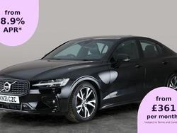 Black Used 2021 Volvo S60 R-Design Sedan | £21,583 (Fair price)