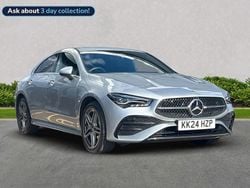 Silver Used 2024 Mercedes CLA250e Executive Sedan | £27,981 (Fair price)